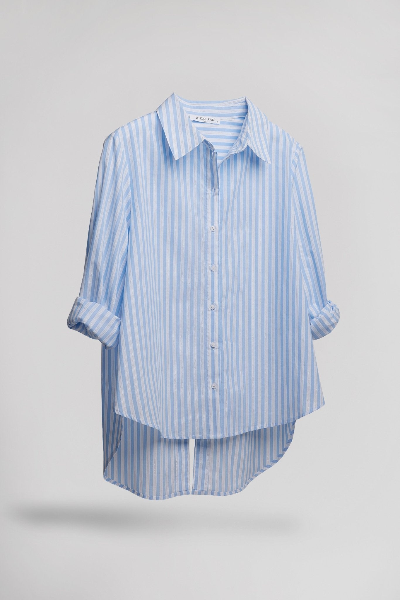 Chemise C - FREEDAY LUREX BLUE STRIPES & LUREX - School Rag