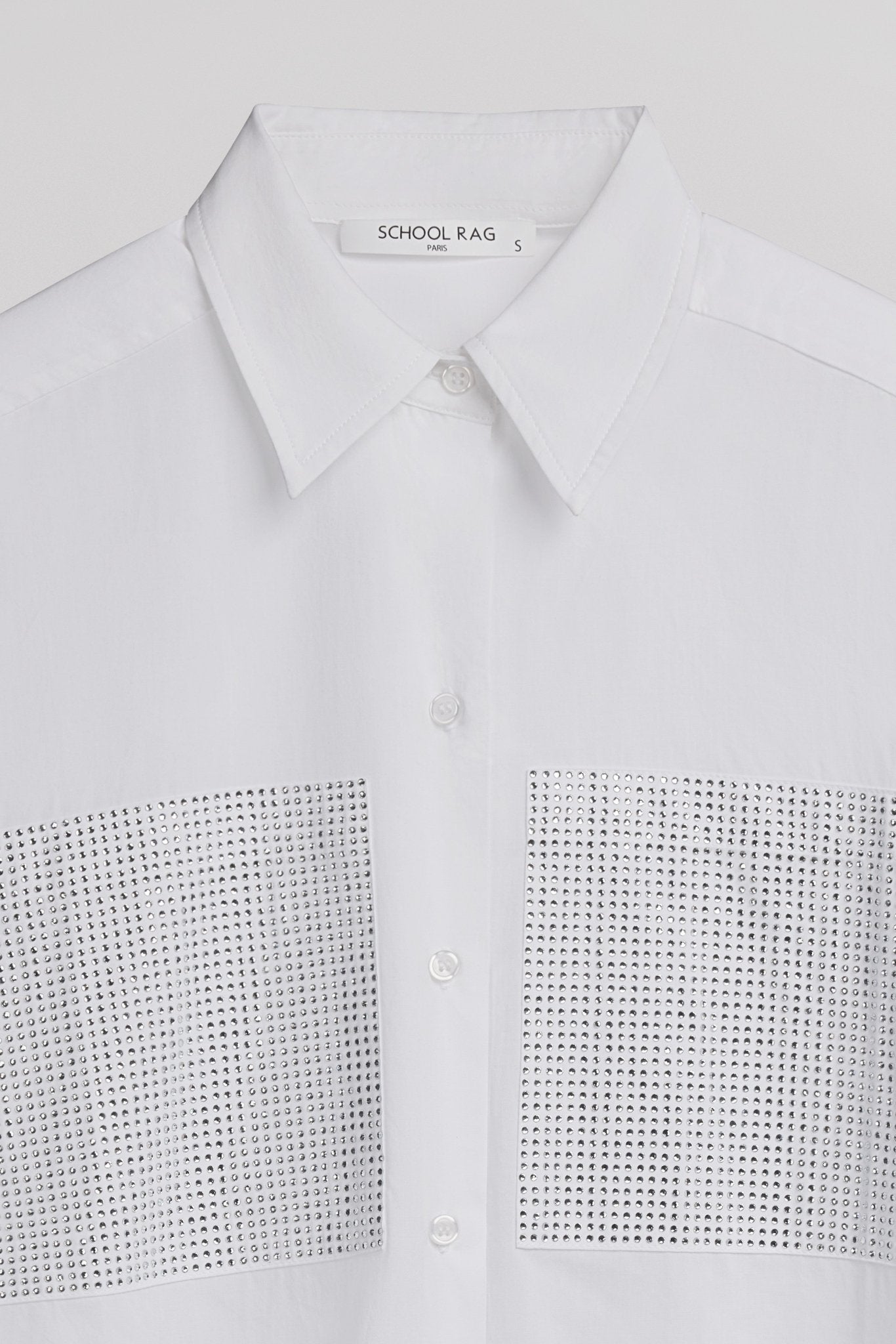 Chemise CACHOU DIAM BLANC - School Rag