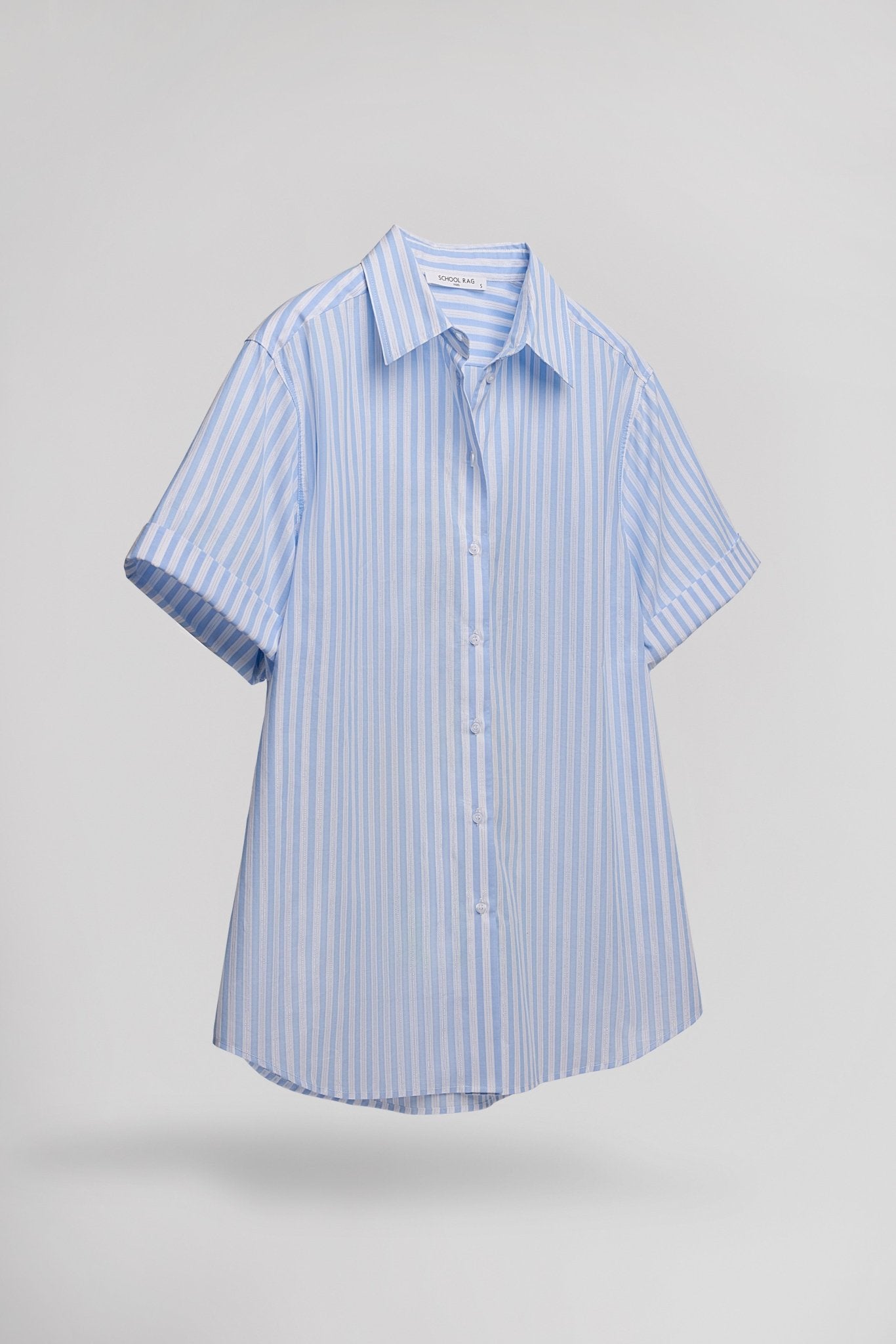 Chemise COCO LUREX STRI BLUE STRIPES & LUREX - School Rag