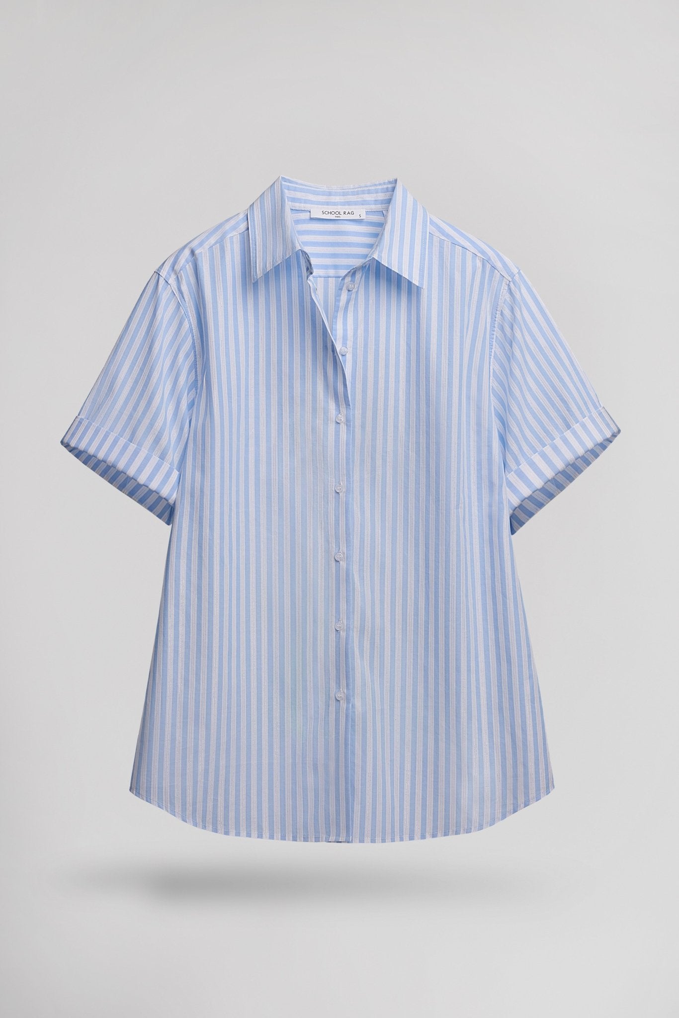 Chemise COCO LUREX STRI BLUE STRIPES & LUREX - School Rag