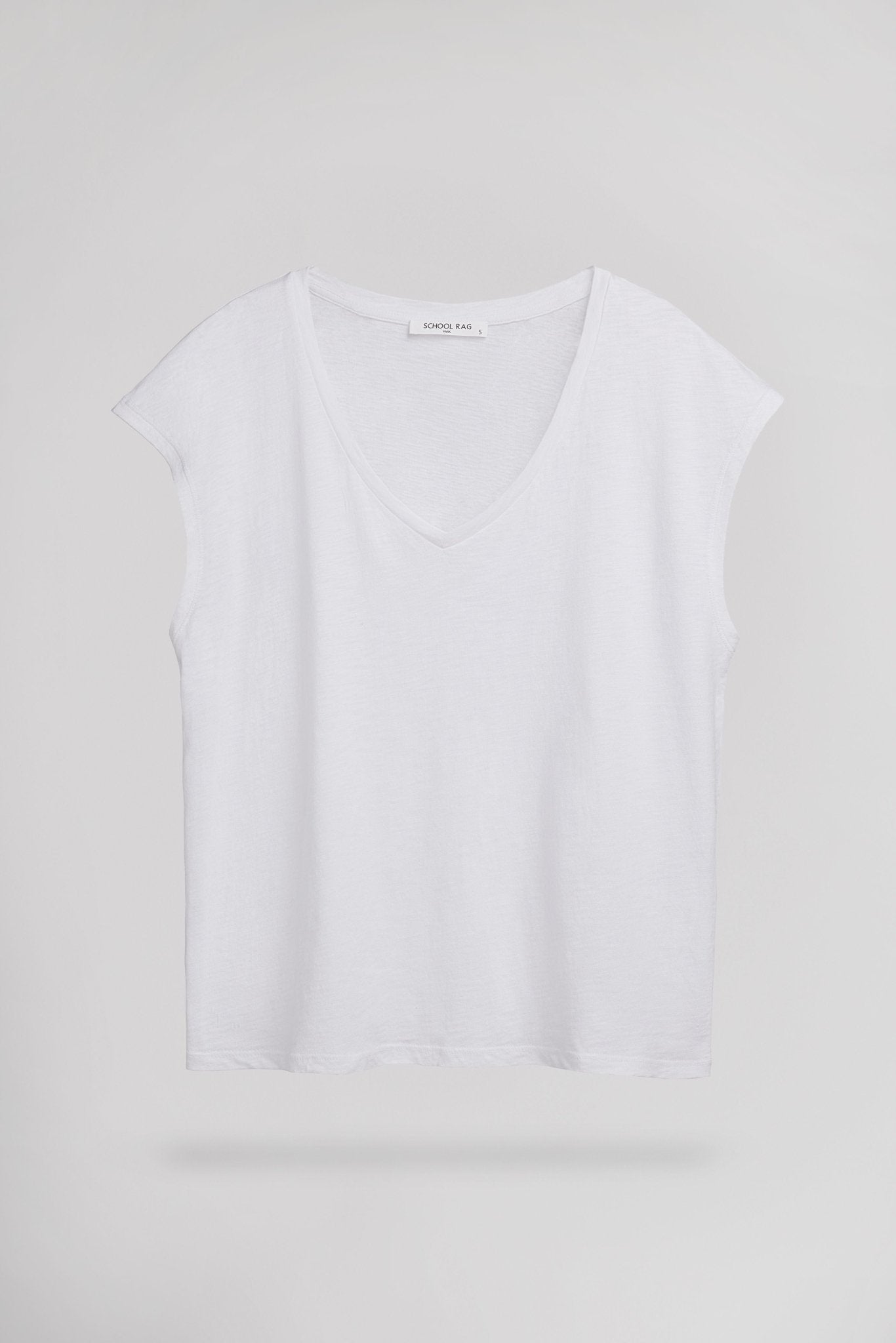 T-shirt T - SUMMER WHITE BLANC - School Rag